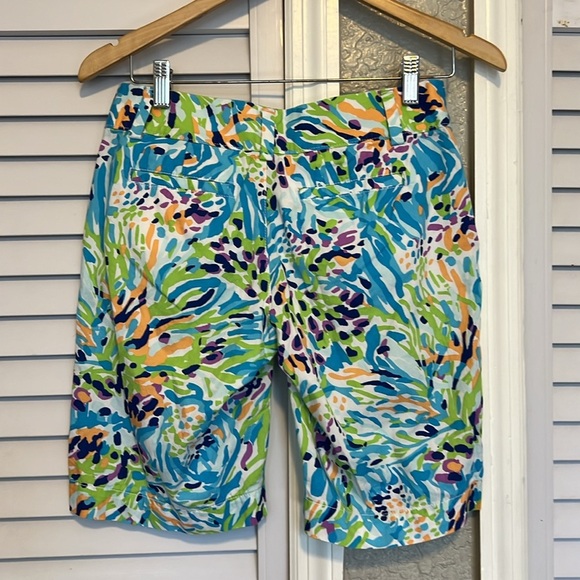 Lilly Pulitzer Chipper Bermuda Shorts in Resort White Sea Soirée - Picture 7 of 10